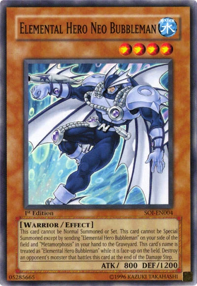 Card Gallery:Elemental HERO Neo Bubbleman | Yu-Gi-Oh! Wiki