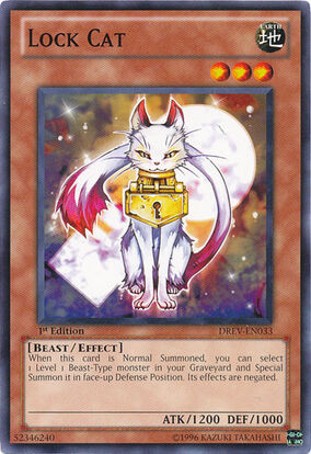 Lock Cat | Yu-Gi-Oh! Wiki | Fandom