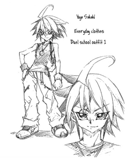 Yuya Manga Concept Art