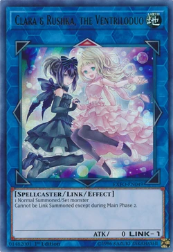 Card Gallery:Clara & Rushka, the Ventriloduo | Yu-Gi-Oh! Wiki | Fandom