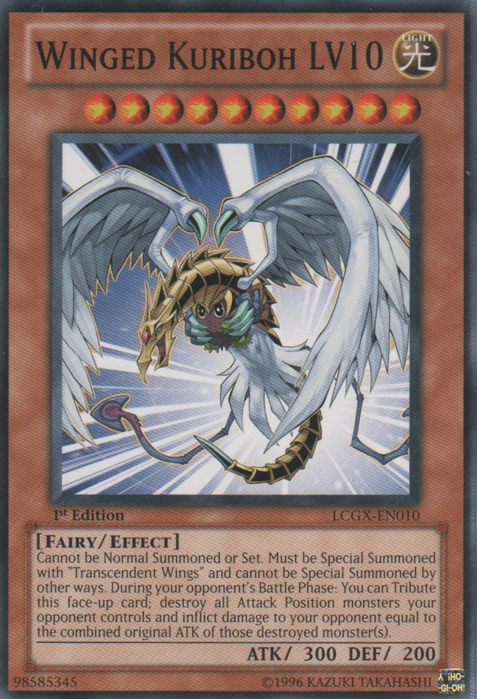 Card Errata Winged Kuriboh Lv10 Yu Gi Oh Wiki Fandom