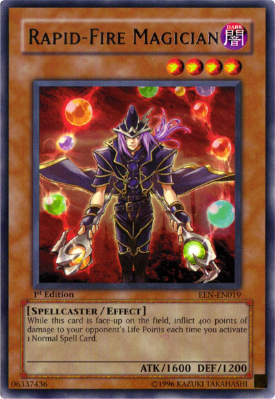 Rapid-Fire Magician [Ultimate Rare 1st Edition] EEN-EN019