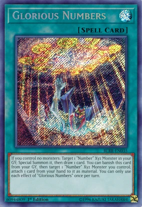 Glorious Numbers | Yu-Gi-Oh! Wiki | Fandom