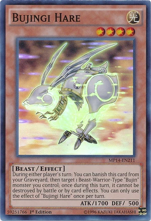 Yu-Gi-Oh! Carta Bujingi Wolf (JOTL-EN019) - Rara Comune - Edizione Illimitata