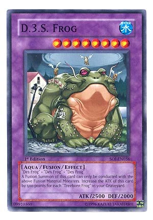 Card Errata:D.3.S. Frog | Yu-Gi-Oh! Wiki | Fandom