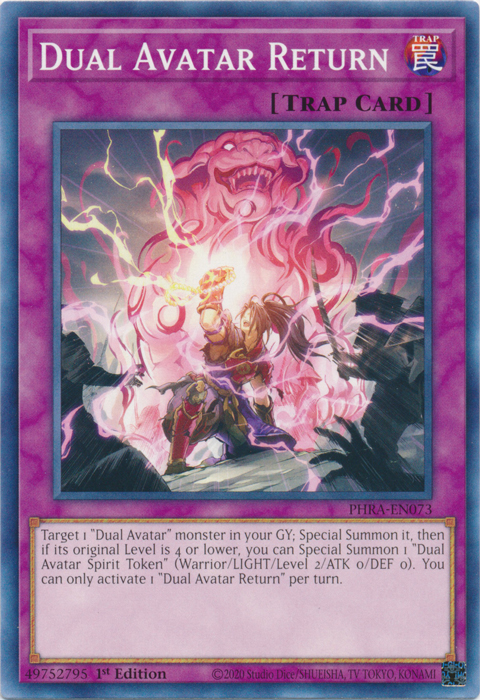 Card Gallery Dual Avatar Return Yu Gi Oh Wiki Fandom
