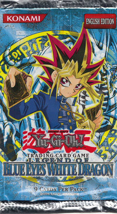 Konami Yugioh Legend of Blue Eyes White Dragon Booster Card Game for sale online 