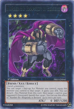 Card Gallery:Number 80: Rhapsody in Berserk | Yu-Gi-Oh! Wiki