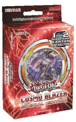 Promo YuGiOh Cosmos Blazer Special Edition Factory Sealed Box 3 Packs 