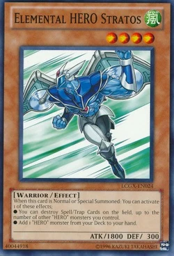 Card Gallery:Elemental HERO Stratos | Yu-Gi-Oh! Wiki | Fandom