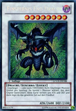 遊戯王 - DarkEnd Dragon ダークエンドドラゴン　SJCS-EN007 遊戯王 大会優勝商品 ダークエンドドラゴン SJCS-EN007 プロモ