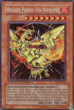 2004 Yu-Gi-Oh! Sacred Phoenix of Nephthys Ultimate Rare