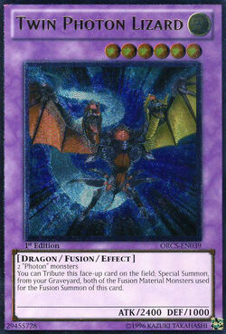 Card Gallery:Twin Photon Lizard | Yu-Gi-Oh! Wiki | Fandom