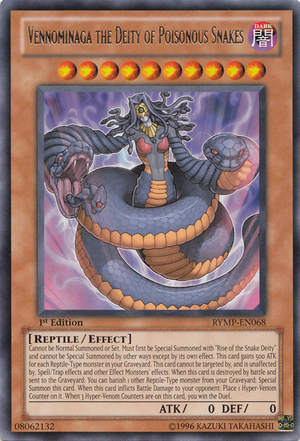 Serpente Peçonhenta, Yu-Gi-Oh!