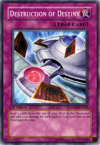 Card Errata:Destruction of Destiny | Yu-Gi-Oh! Wiki | Fandom