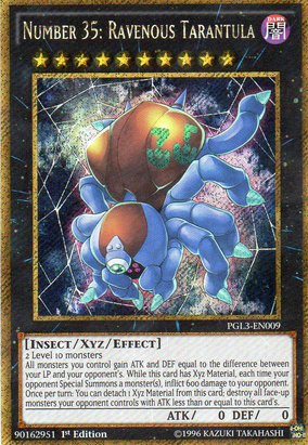 PSA10 爆裂魔法 RRR+ Number 35: Ravenous Tarantula - Premium Gold: Infinite Gold