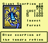 #576 "Giant Scorpion of"
