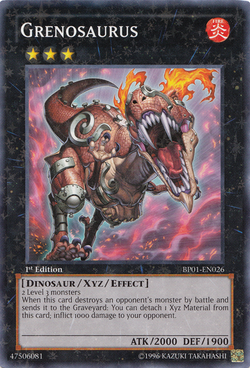 Card Gallery:Grenosaurus | Yu-Gi-Oh! Wiki | Fandom