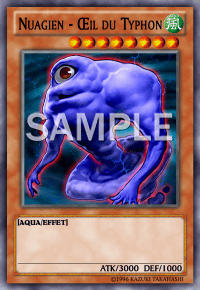 YUGIOH CLOUDIAN EYE OF THE TYPHOON GLAS-EN005 1ST SUPER (NM