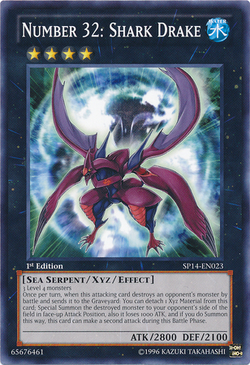 Card Gallery:Number 32: Shark Drake | Yu-Gi-Oh! Wiki | Fandom