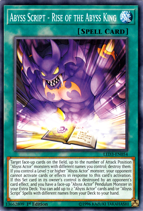 Abyss Script - Rise of the Abyss King | Yu-Gi-Oh! Wiki | Fandom