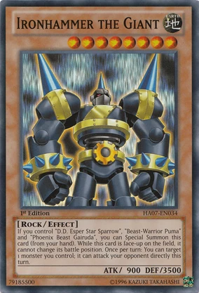 Ironhammer the Giant | Yu-Gi-Oh! Wiki | Fandom