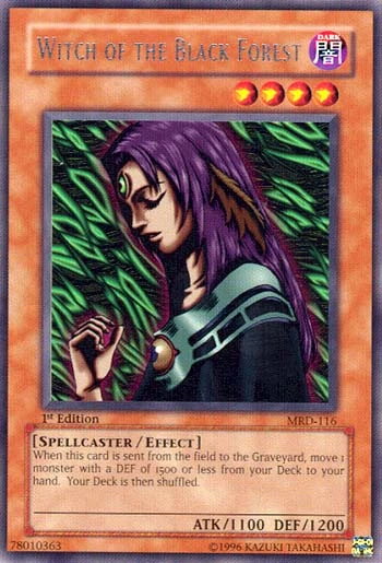 Card Errata:Witch of the Black Forest | Yu-Gi-Oh! Wiki | Fandom