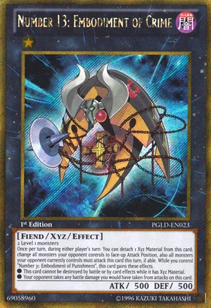 Number 13: Embodiment of Crime | Yu-Gi-Oh! Wiki | Fandom