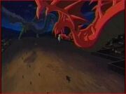 Atem with Slifer