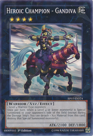 Heroic Champion FREE US SHIPPING NEVER USED Gandiva Details about   Yugioh