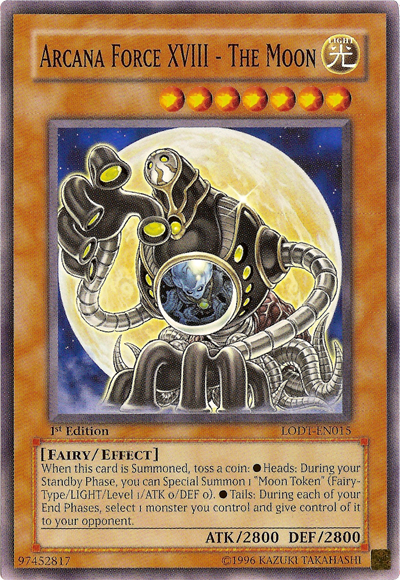 Arcana Force Xviii The Moon Yu Gi Oh Wiki Fandom