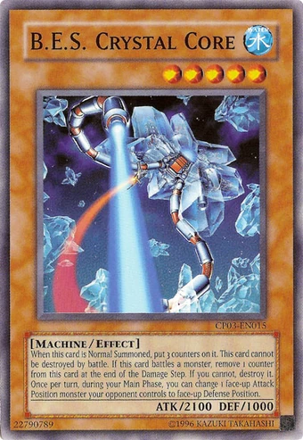 Card Errata:B.E.S. Crystal Core | Yu-Gi-Oh! Wiki | Fandom