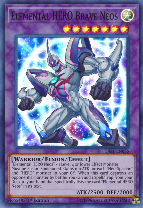 Elemental Hero Brave Neos Yu Gi Oh Wiki Fandom