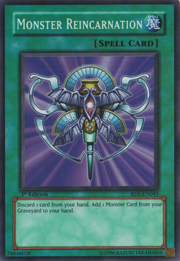 Card Errata:Monster Reincarnation | Yu-Gi-Oh! Wiki | Fandom