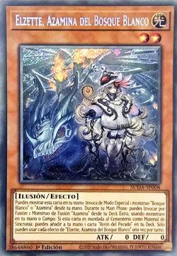 遊戯王 SUDA-EN008 白き森の聖徒リゼット Elzette, Azamina of the White Forest (英語版 1st Edition シークレットレア) SUPREME DARKNESS Amazon.com: Elzette, Azamina of The White Forest (Quarter
