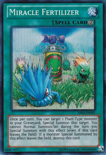 Card Errata:Miracle Fertilizer | Yu-Gi-Oh! Wiki | Fandom