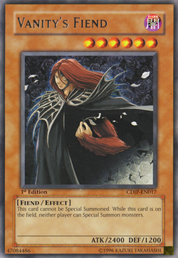 人気アイテム Card Gallery:Vanity's Fiend | Yu-Gi-Oh! Wiki | Fandom シングルカード