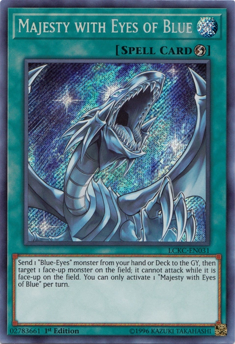Majesty With Eyes Of Blue Yu Gi Oh Wiki Fandom
