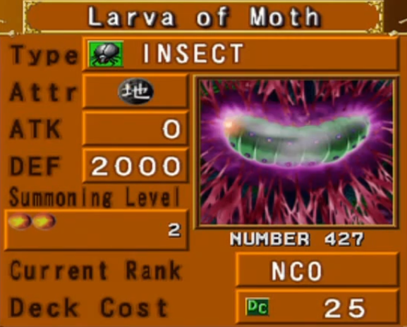 Larva Of Moth Yu Gi Oh Wiki Fandom 4632