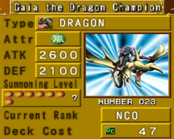 Gaia the Champion (DOR) | Yu-Gi-Oh! Wiki | Fandom