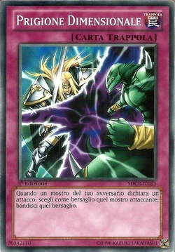 Yu-Gi-Oh! Carta Dimensional Prison (SDCR-EN033) – 1st Edition Common Da Structure Deck: Cyber Dragon Revolution