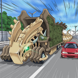 Fossil Machine Skull Convoy (anime) | Yu-Gi-Oh! Wiki | Fandom