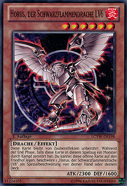  YU-GI-OH! - Horus The Black Flame Dragon LV6 (LCYW