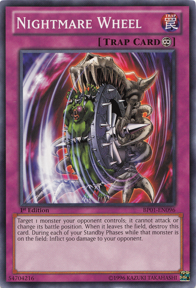 Card Errata:Nightmare Wheel | Yu-Gi-Oh! Wiki | Fandom