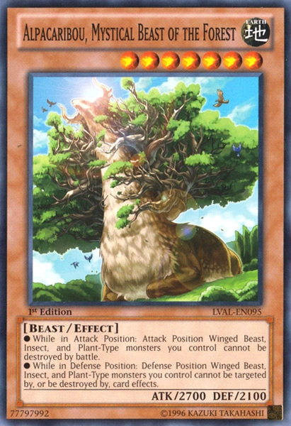 Card Gallery:Alpacaribou, Mystical Beast of the Forest | Yu-Gi-Oh! Wiki ...