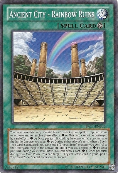 Card Errata Ancient City Rainbow Ruins Yu Gi Oh Wiki Fandom