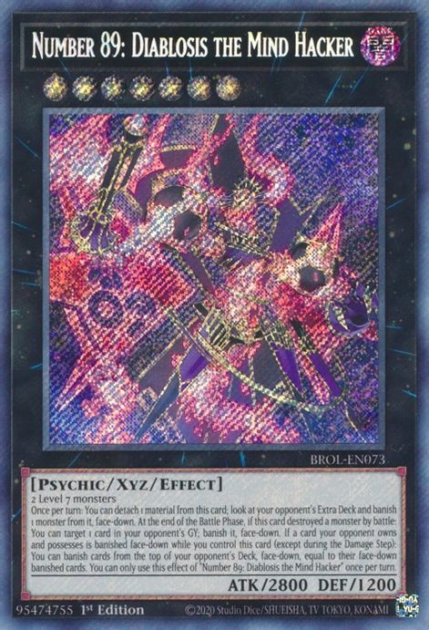  Yu-Gi-Oh! No. 89 Cyberbeast Diablosis (Collector's