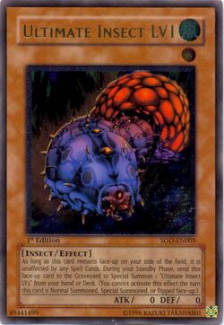 Yugioh Ultimate Insect LV3 (UTR) RDS-EN007 Ultimate Rare 1st