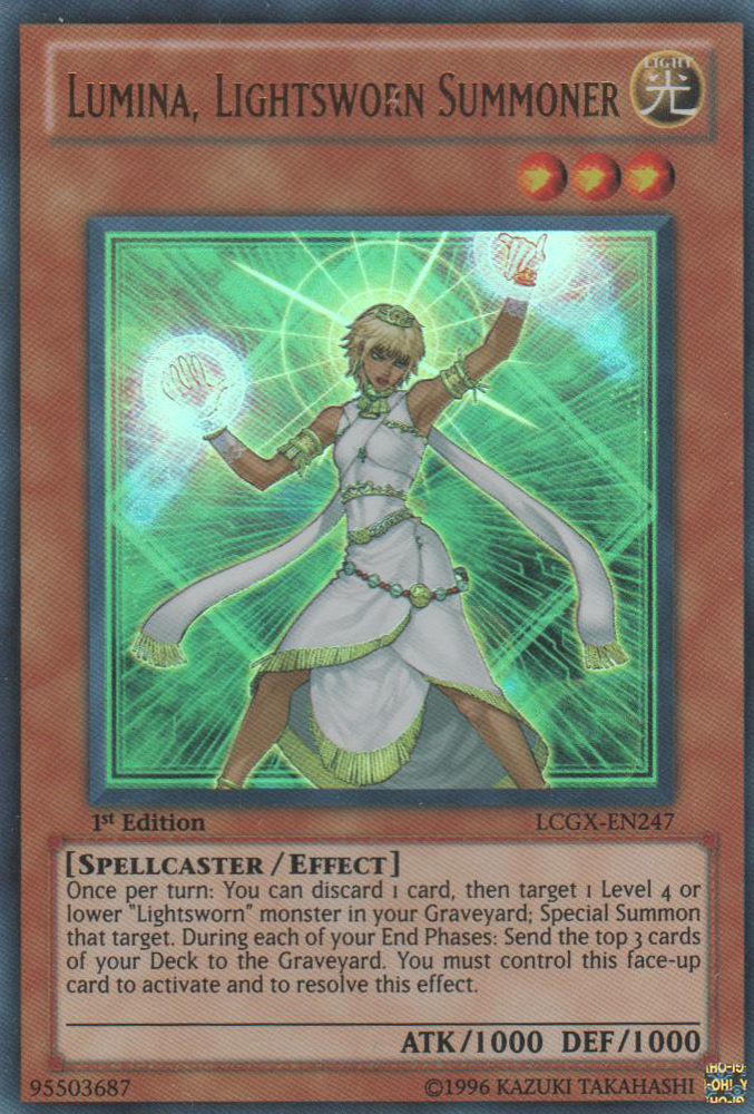 Card Errata:Lumina, Lightsworn Summoner | Yu-Gi-Oh! Wiki | Fandom