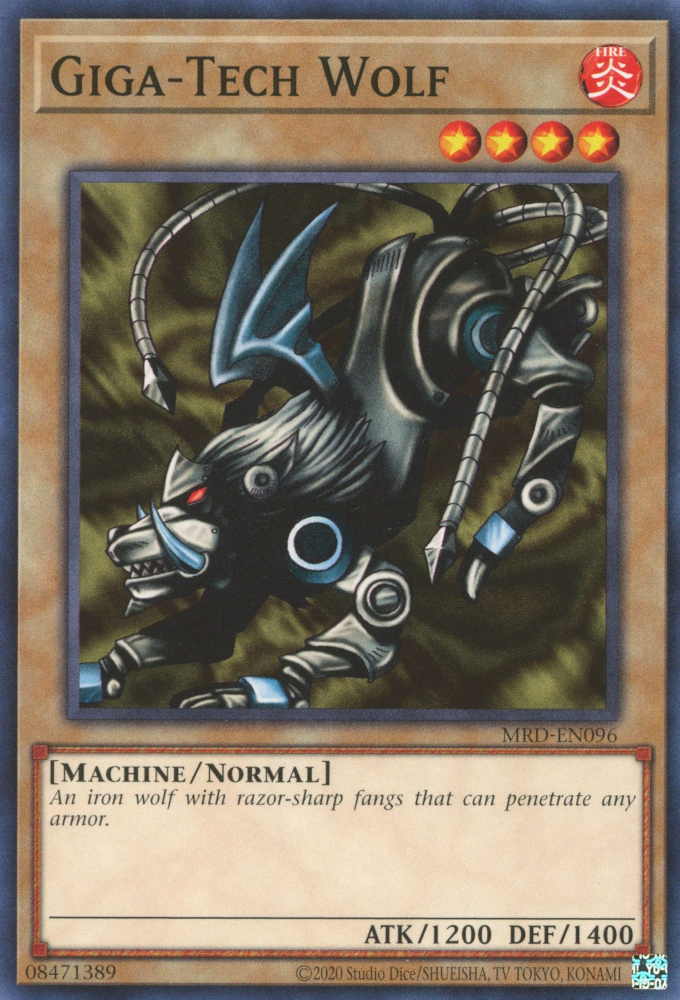 Giga-Tech Wolf | Yu-Gi-Oh! Wiki | Fandom